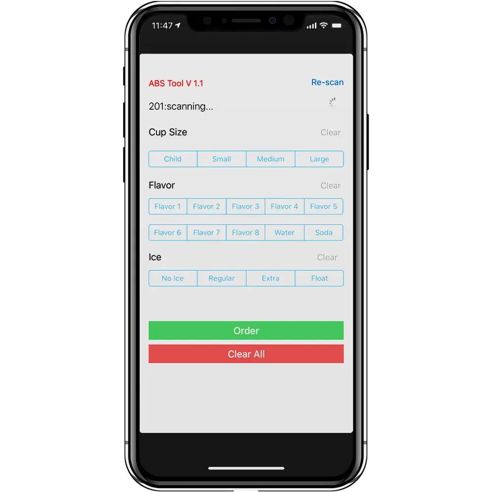Bluetooth Handheld Diagnostics tool